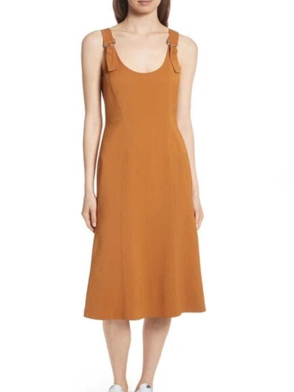 A.L.C. Sander Buckle Strap Midi Dress - Size 2